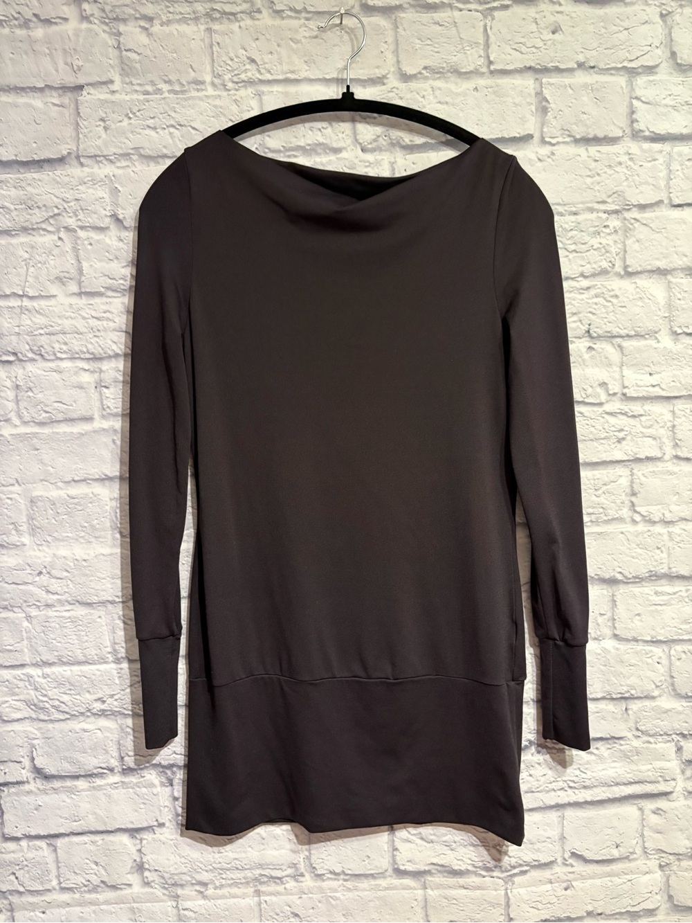 Mexx Black Long Sleeve Y2K Tunic Top Small